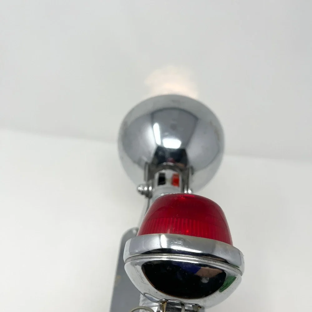 Vintage Ray-O-Vac Sportsman 301 6V Lantern USA Emergency Flashlight Red Tested‎